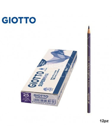 GIOTTO PASTELLO SUPERMINA N.25 BLU OLTREMARE 25 [12PZ]