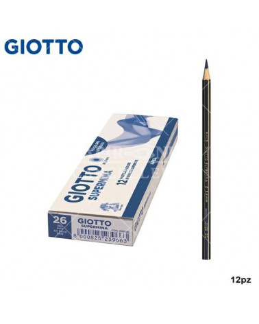 GIOTTO PASTELLO SUPERMINA N.26 BLU AVIO 26 [12PZ]