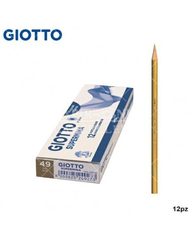 GIOTTO PASTELLO SUPERMINA N.49 ORO 49 [12PZ]