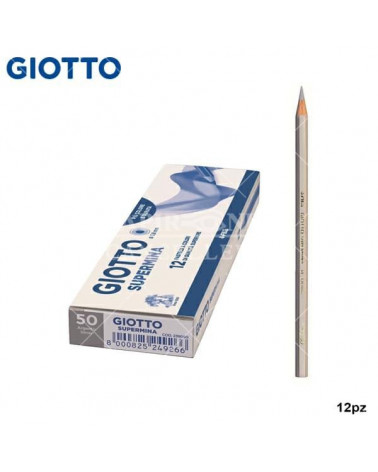 GIOTTO PASTELLO SUPERMINA N.50 ARGENTO 50 [12PZ]