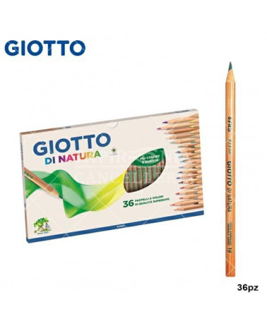 GIOTTO PASTELLO NATURA 36COL. [5PZ]