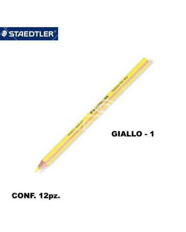 STAEDTLER EVIDENZIATORE MATITA 64-1 GIALLO-TEXTSURFER [12PZ]