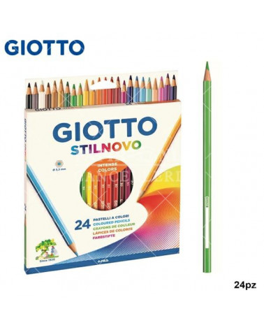 GIOTTO PASTELLO STILNOVO 24COL. [6PZ]