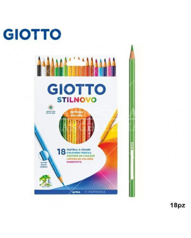 GIOTTO PASTELLO STILNOVO 18COL[6PZ]