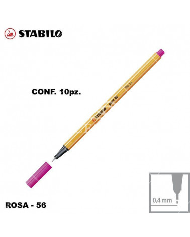 STABILO POINT 88 N.56 ROSA [10PZ]