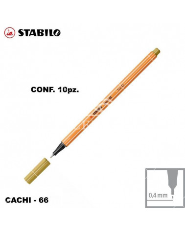 STABILO POINT 88 N.66 CACHI [10PZ]