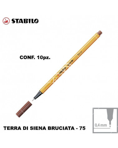 STABILO POINT 88 N.75 TERRA SIENA BRUCIATA [10PZ]