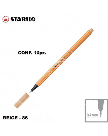 STABILO POINT 88 N.86 BEIGE [10PZ]