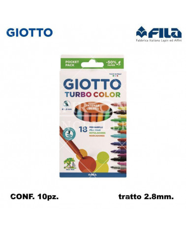 GIOTTO TURBO COLOR 18COLPENNARELLO [10PZ]