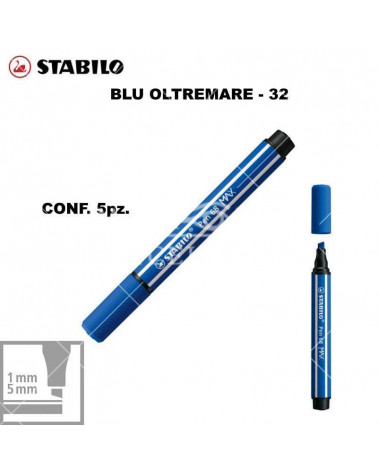 STABILO PEN 68 MAX N.32 BLU OLTREMARE [5PZ]