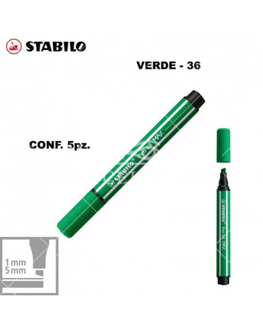 STABILO PEN 68 MAX N.36 VERDE [5PZ]