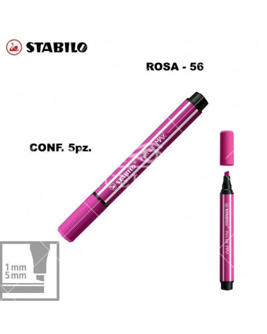 STABILO PEN 68 MAX N.56 ROSA [5PZ]