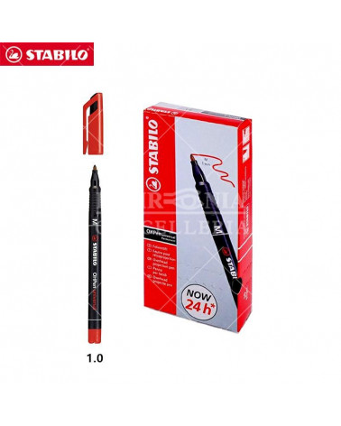 STABILO OHPEN 843 ROSSO M [10PZ]