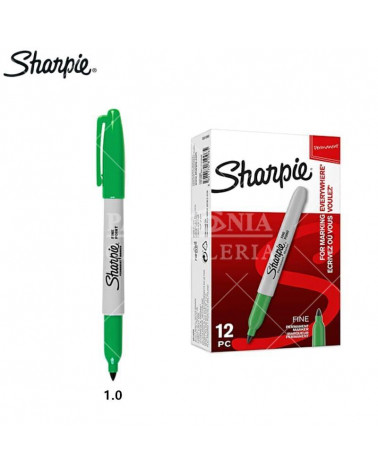 SHARPIE MARCATORE FINE  VERDE [12PZ]