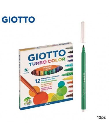 GIOTTO TURBO COLOR 12COL. PENNARELLO [10PZ]