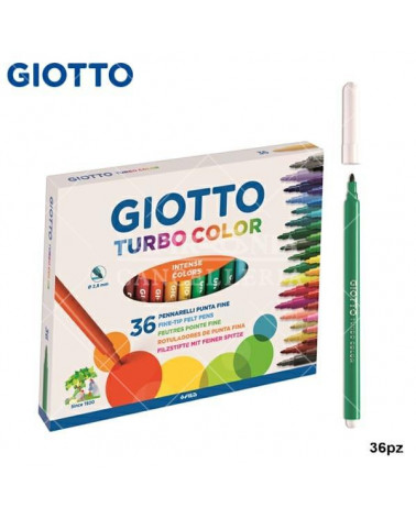 GIOTTO TURBO COLOR 36COL. PENNARELLO [5PZ]