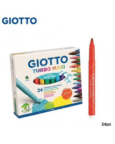 GIOTTO TURBO MAXI 24COL. PENNARELLO [5PZ]