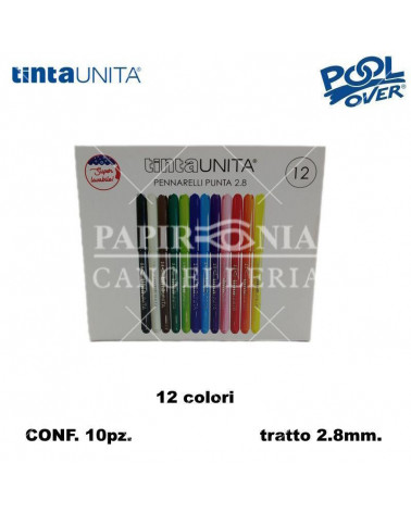 TINTA UNITA PENNARELLO JOY 2.8 12COL.41824 [10PZ]