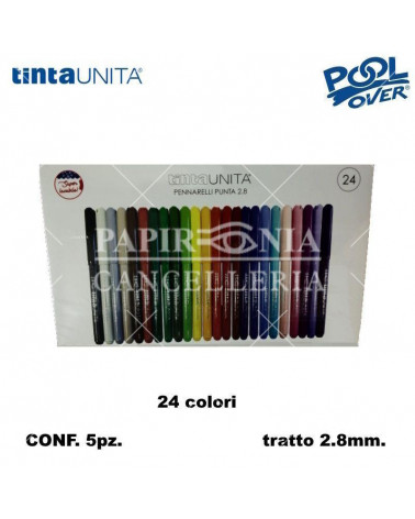 TINTA UNITA PENNARELLO JOY 2.8 24COL.41825 [5PZ]