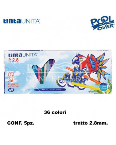 TINTA UNITA PENNARELLO JOY 2.8 36COL.41826 [5PZ]