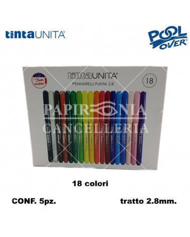 TINTA UNITA PENNARELLO JOY 2.8 18COL.43887 [5PZ]