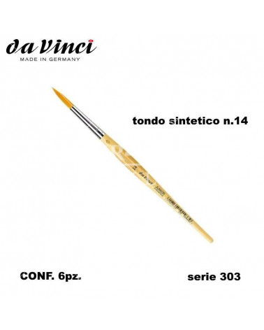 DA VINCI PENNELLO TONDO JUNIOR N.14 303 [6PZ]