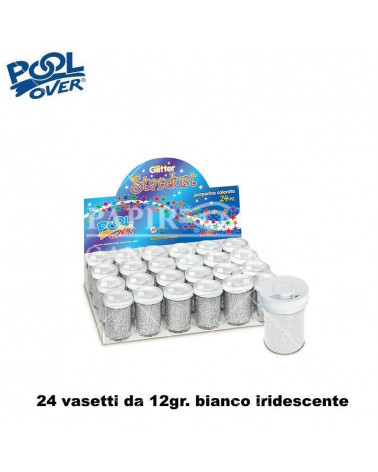 PORPORINA 12gr.BIANCA 24pz.IRIDESCENTE 98279