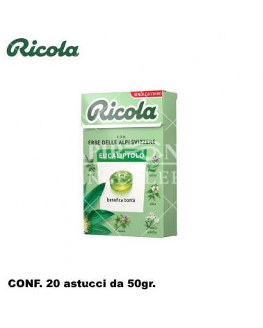 RICOLA EUCALIPTOLO 20pz.