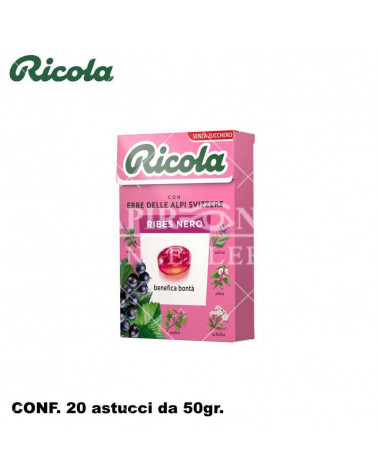 RICOLA RIBES NERO 20pz.