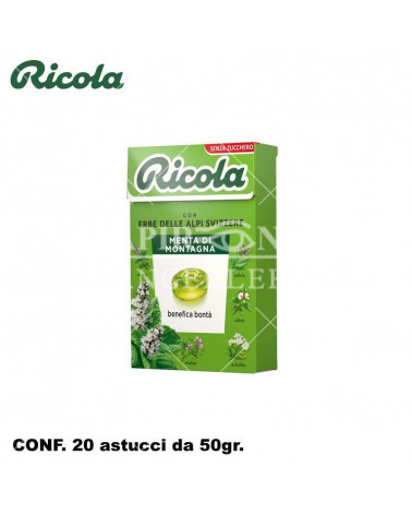 RICOLA MENTA DI MONTAGNA 20pz.