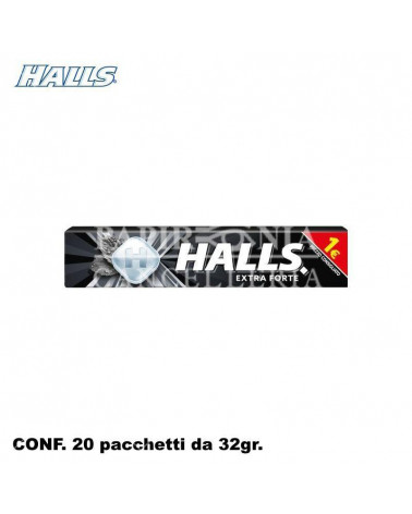 HALL'S NERA EXTRAFORTE 32gr.20pz.