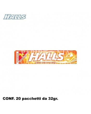 HALL'S MIELE/LIMONE S/Z 32gr.20pz.