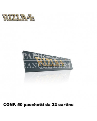 RIZLA CARTINE KS SILVER SLIM 32PZ x [50CF] (1600)