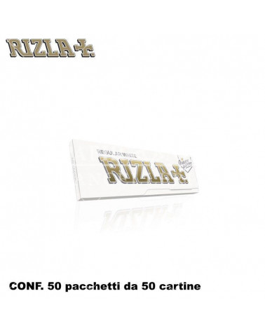 RIZLA CARTINE CORTA BIANCA 50PZ x [50CF] (2500)