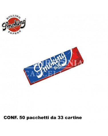 CARTINE SMOKING GRANDI-BLU [50PZ]