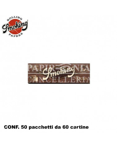 CARTINE SMOKING CORTE-BROWN [60PZ] (3000)