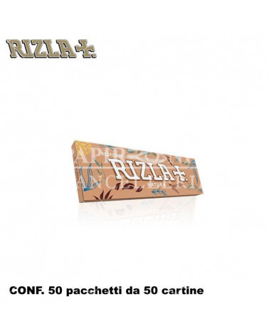 RIZLA CARTINE NATURA CORTA [50PZ] (2500)