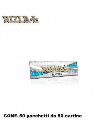 RIZLA CARTINE MICRON CORTE [50PZ] (2500)