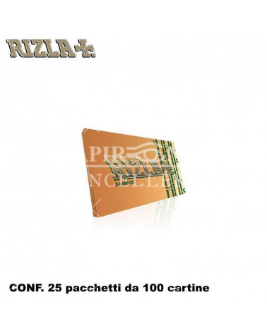 RIZLA CARTINE DOPPIA BAMBOO 100PZ x [25CF] (2500)