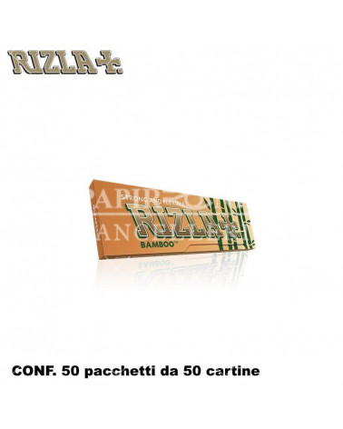 RIZLA CARTINE CORTA BAMBOO 50PZ x [50CF] (2500)
