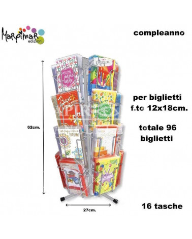 MARPIMAR ESP BIGLIETTI DA BANCO 16 BUCHE 96PZ.