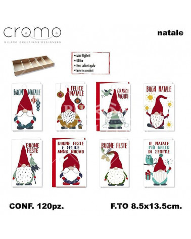 CROMO MINICARS GNOMI 8,5X13,5 NT.6953 [120PZ]