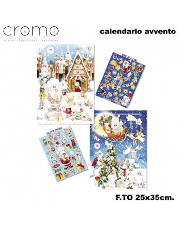 CROMO CALENDARIO AVVENTO STICKERS NT.4154