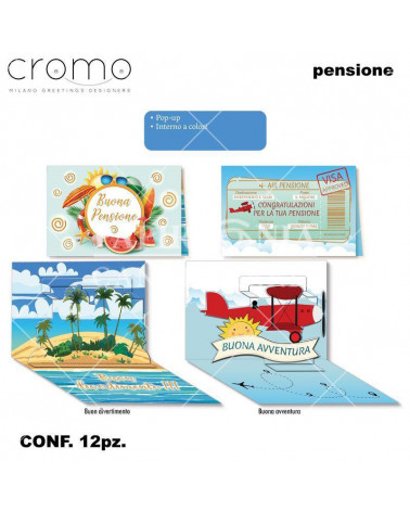 CROMO BIGLIETTI PENSIONE OV.7232 [12PZ]