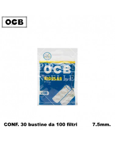 OCB FILTRI 7,5MM.REGULAR 100PZ x [30CF] (3000)