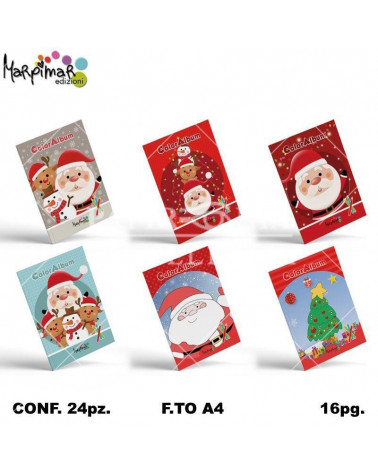 MARPIMAR ALBUM DIPINGERE NATALE 16PAG.ABBNB02 [24PZ]