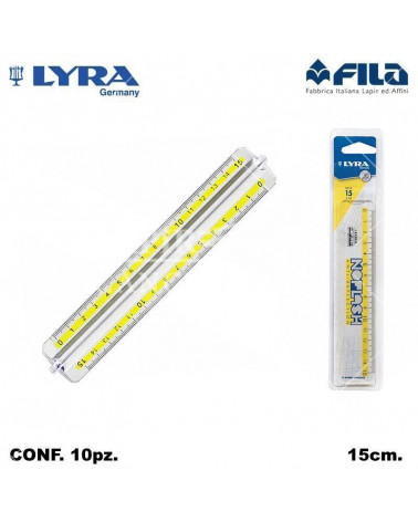 LYRA NOFLASH RIGHELLO 15CM. [10PZ]