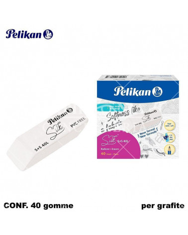 PELIKAN GOMMA S+S40L SILK 40PZMATITA